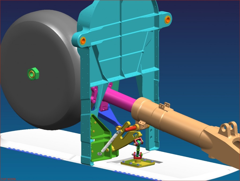 Aircraft Landing Gear Door Mechanism Baruch Sharon